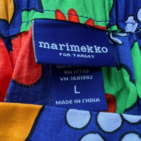 Marimekko Target Girls Floral Print Shorts-NWOT Tag-Girl’s Sz L - Picture 3 of 3